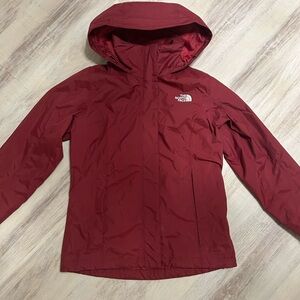 The North Face Burgundy Jacket